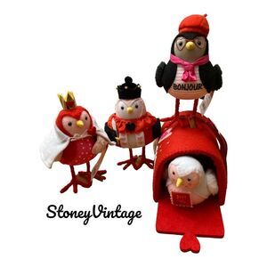 Target Spritz Feathery Friends 2024 Valentine’s Day Birds Love Birds Mailbox